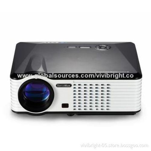 led beamer with 2*hdmi support full hd 1080p 800*480p 2500Lumens iphone ipad projector